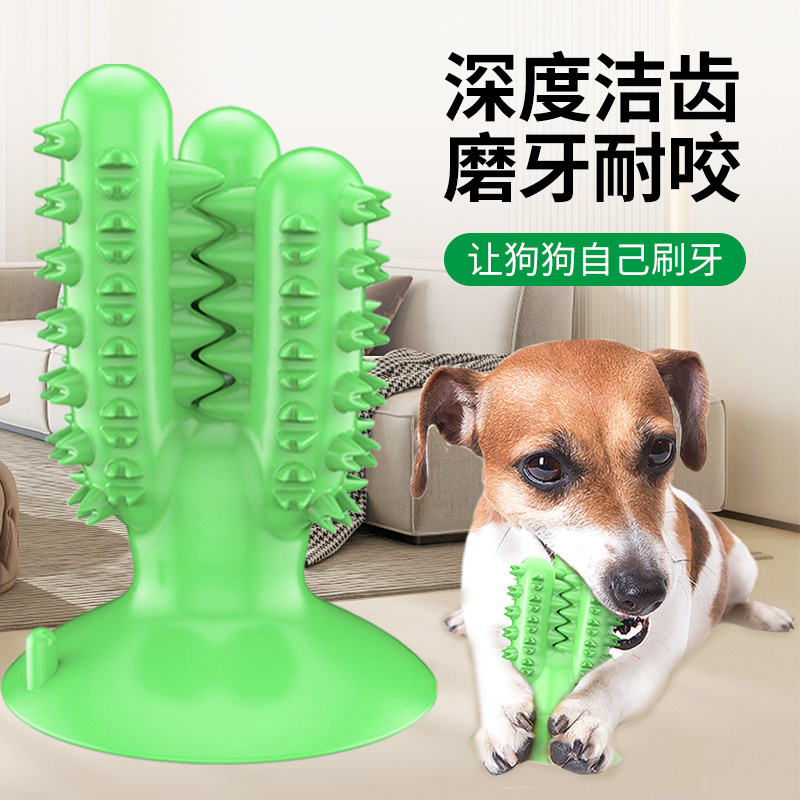 狗狗耐咬磨牙棒牙刷刷牙