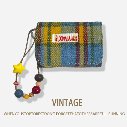 弱水时砂EarFree i5保护套适用韩系格纹free保护壳openfun蓝牙耳机套全包i3琉璃x一体式Ultra软壳mk2盒挂绳女