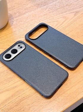 适用荣耀500保护壳新款HONOR/荣耀500Pro手机保护套简约款黑色50pro外壳创意荔枝纹高级高档50pro防摔壳全包