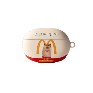 Beats Studio Buds+耳机壳beatsstudiobuds二2代+蓝牙耳机保护套创意m记魔音+b软盒硅胶充电仓盒男女柴犬适用