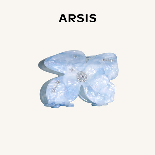 ARSIS繁绮繁花高级感鲨鱼夹