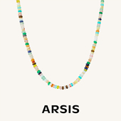 ARSIS彩虹守护串珠项链多巴胺轻奢小众新款 明星同款 项链女