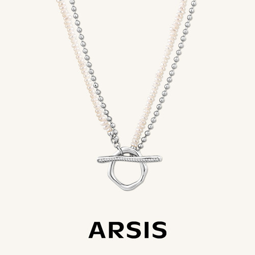 ARSIS流光光影OT扣项链锁骨链