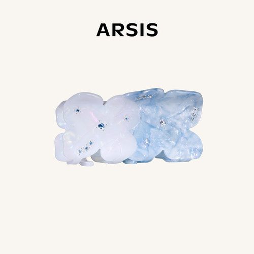 ARSIS繁绮繁花高级感鲨鱼夹