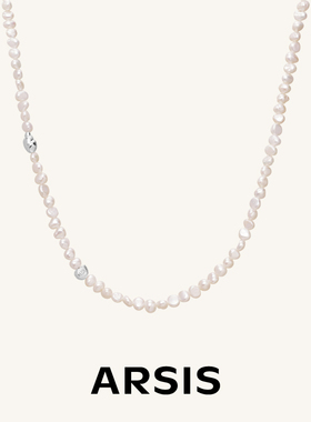 【明星同款】ARSIS海贝遗珠项链珍珠吊坠锁骨链原创设计颈链送礼