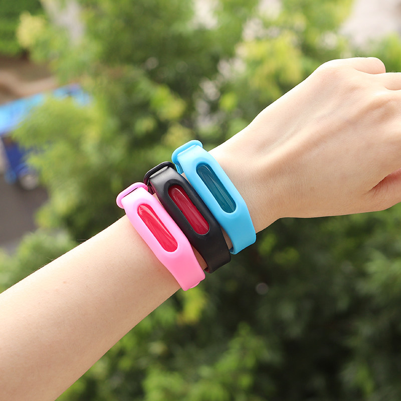 驱蚊手环驱蚊学生扣随身户外大人非婴儿用防蚊手链手表带神器便携