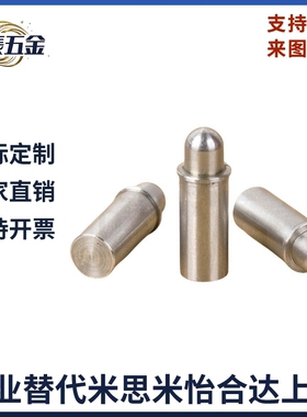 小径弹簧柱塞 弹簧定位销 限位器PMFS平头VCN510 2 3 4 5现货促销