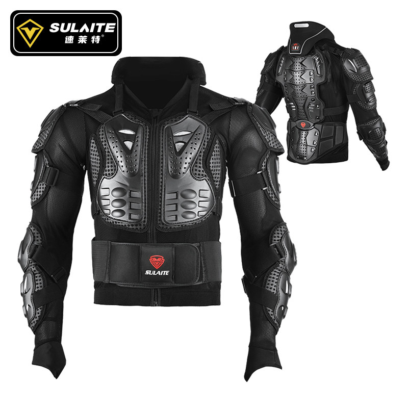 摩托车骑行护甲衣全身防摔服男铠甲越野护具全套机车护膝防护装备