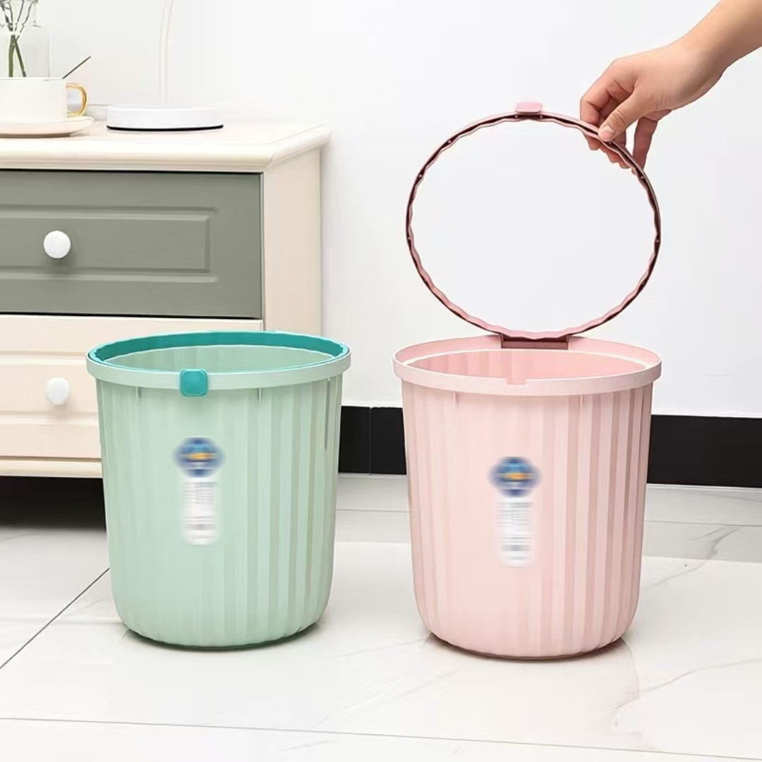 家用特大号垃圾桶无盖压圈纸篓