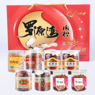 罗源湾油酥肉松丝福建特产节日端午送礼盒年货零食大礼包赠礼批发