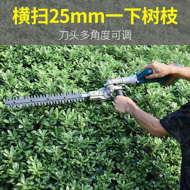 日本进口电动绿篱机园林剪茶叶修剪机充电式家用修花剪草机割草机