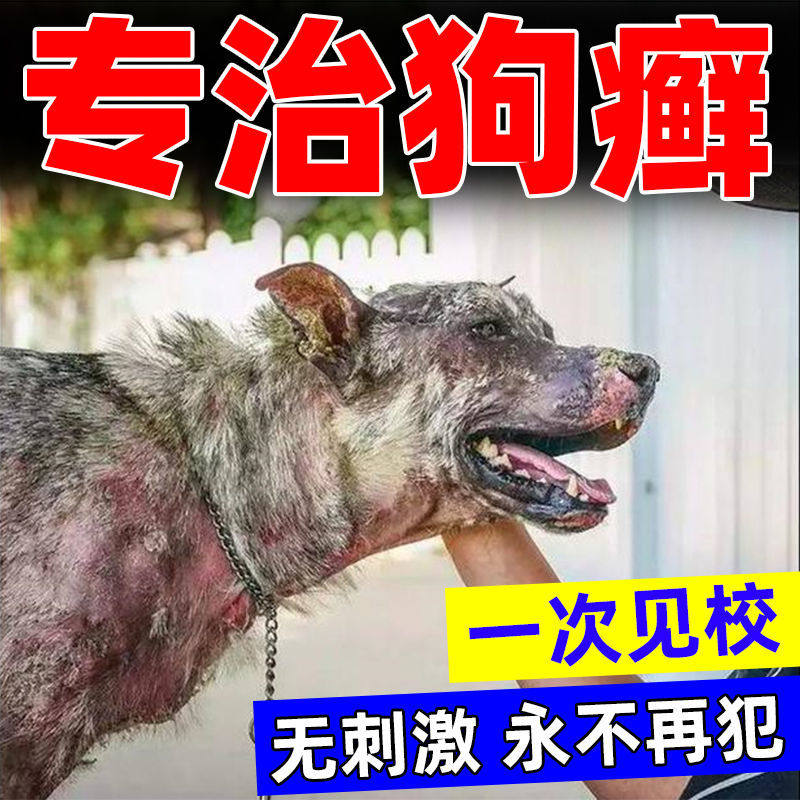 狗藓皮肤病药治真菌螨虫狗癣脱毛皮肤喷剂