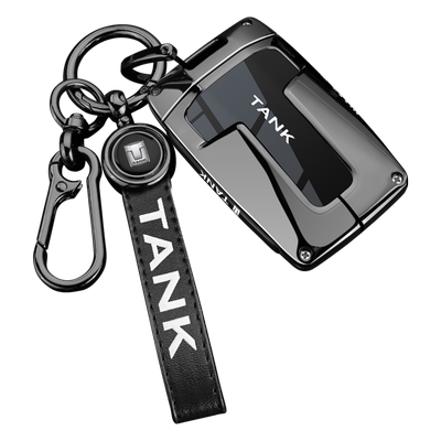 坦克系列专用锌合金全包车钥匙套