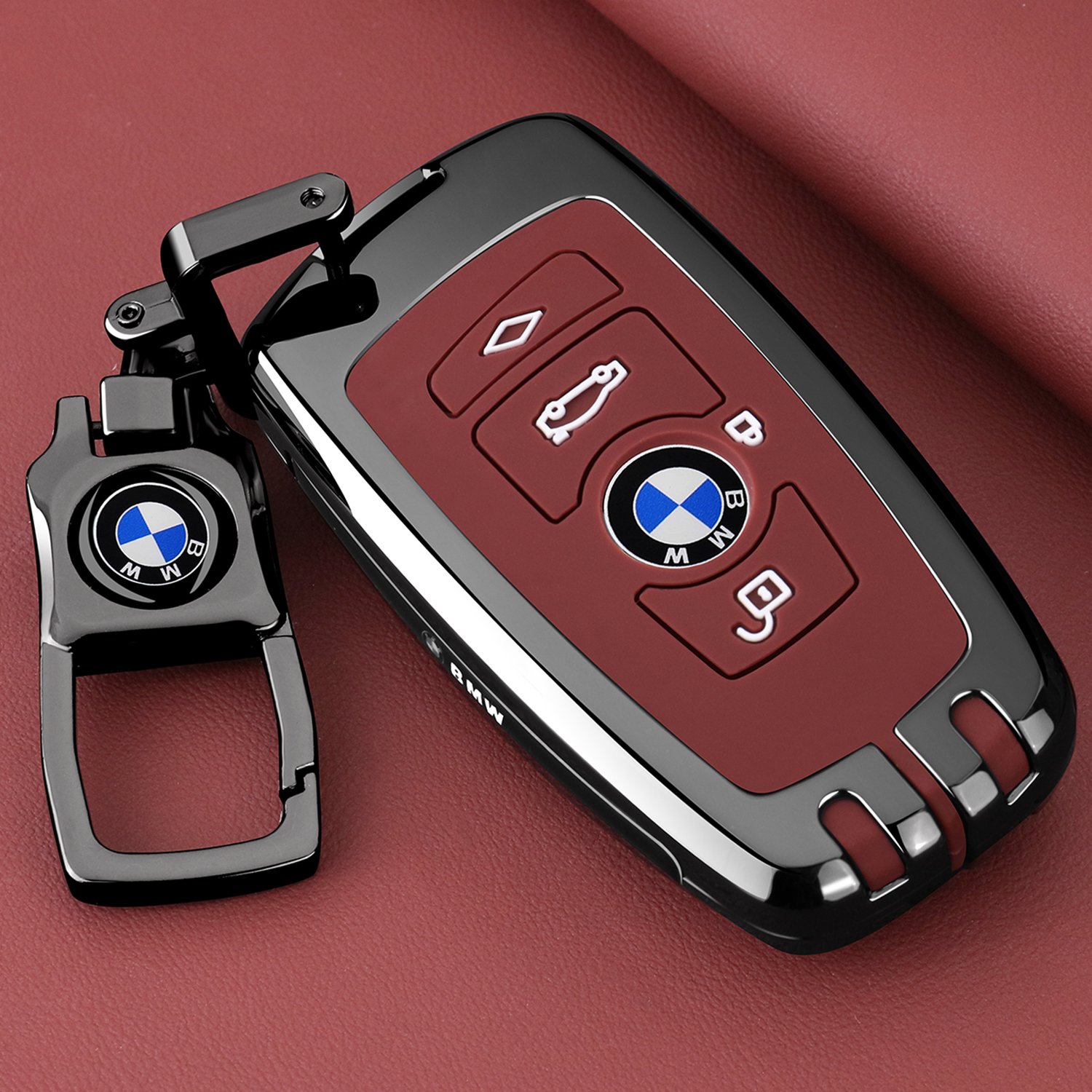 老宝马专用金属全包车钥匙套