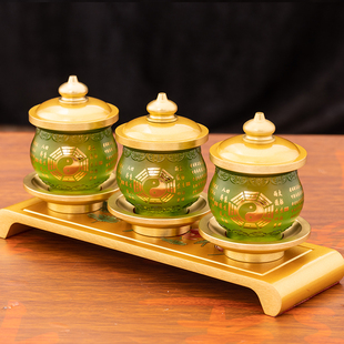 琉璃道家水杯三清道祖供水杯净水杯贡杯酒杯堂口道观佛道仙用品