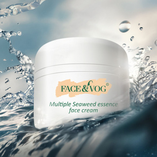 FACE&VOG经典 弹嫩细滑内修外护海藻精华面霜 海蓝大白瓶