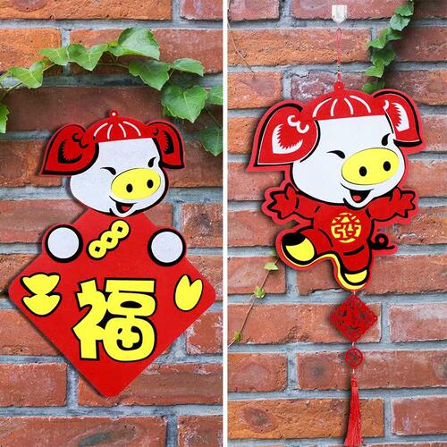 新品2019 New Year decorations on ChinKese New Year Spring