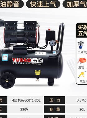 极速新品新品无h油空压机工业p级空气压缩机大型喷漆高压220SV小