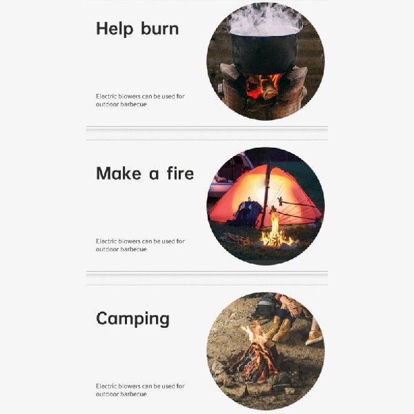 极速N7MD dCooking Air Blower for Outdoor Picnic Camping Hiki