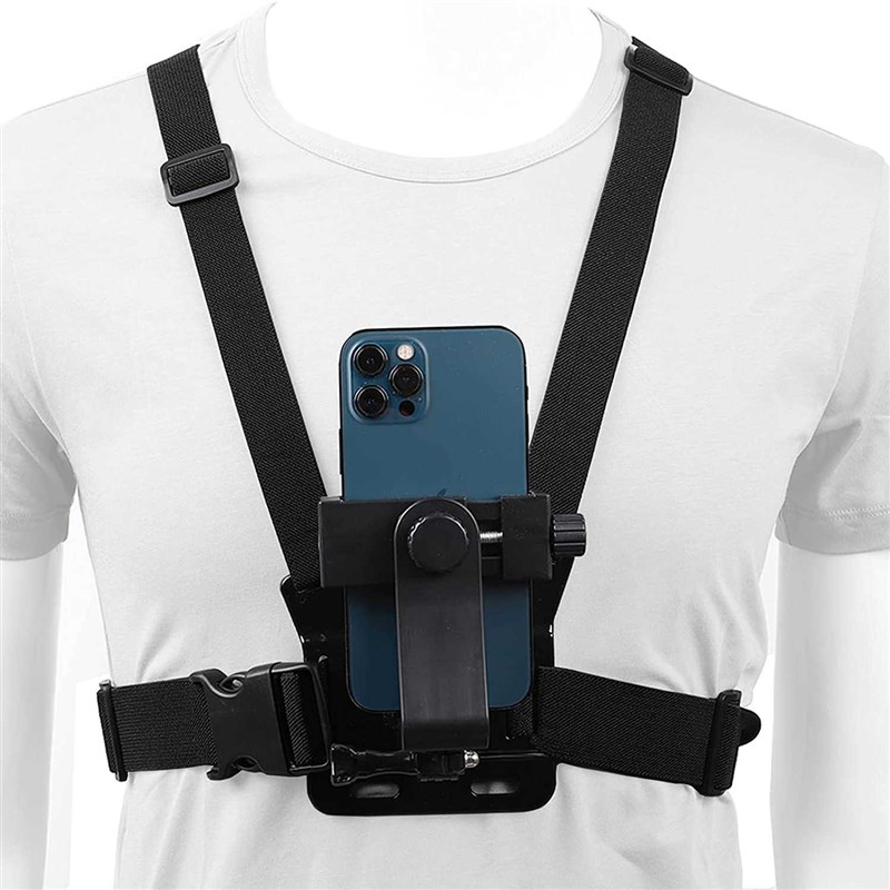 极速Mobile Phone Chest sMount Harness Strap Holder Cell Phon