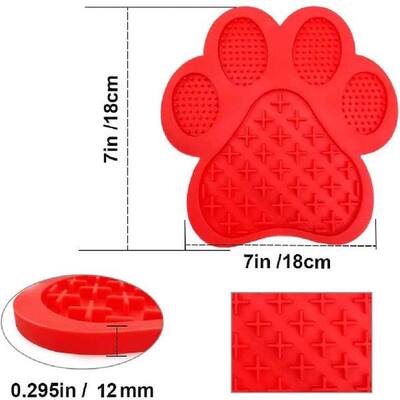极速Dog Lick Pad Doog Licking Pad Silicone Material Leak Mat