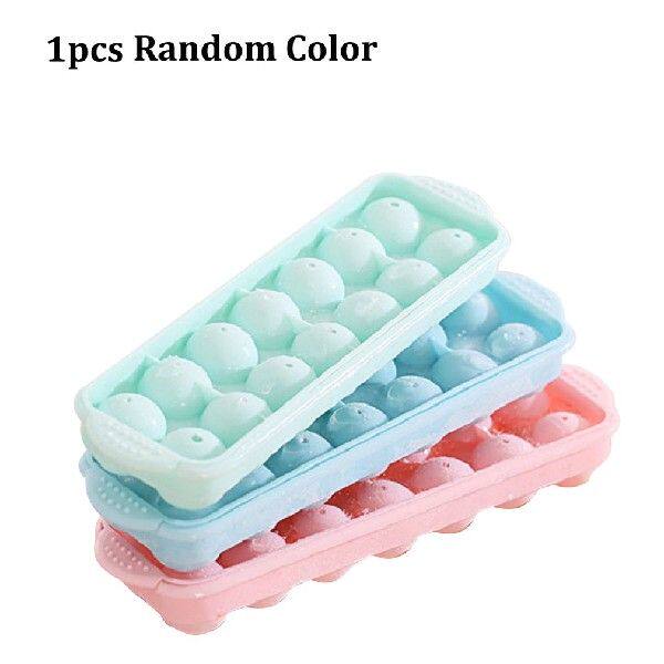 极速14 Holes Round Balls Ice Mold Plastic TOray Ice Hockey G