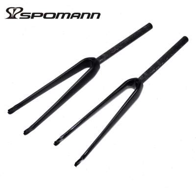 极速厂销新品包邮公路前叉公路车自行车碳纤维前叉硬X叉直管快拆