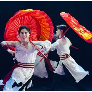 极速鼓子秧歌山东学m生毕业男生考级学院服装 舞 民族舞台演出服装