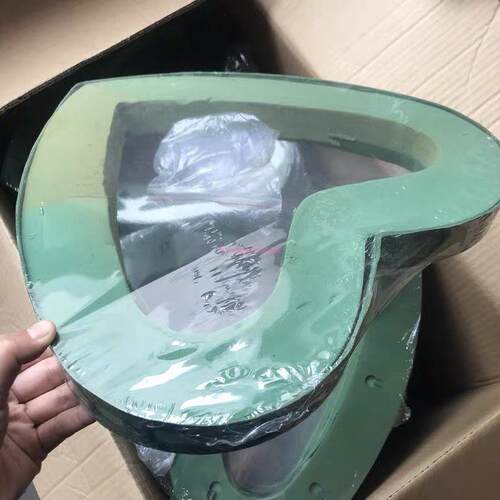 极速心形结婚礼车吸盘鲜花泥大多宝双心大心环大S号镂空桃心带泥