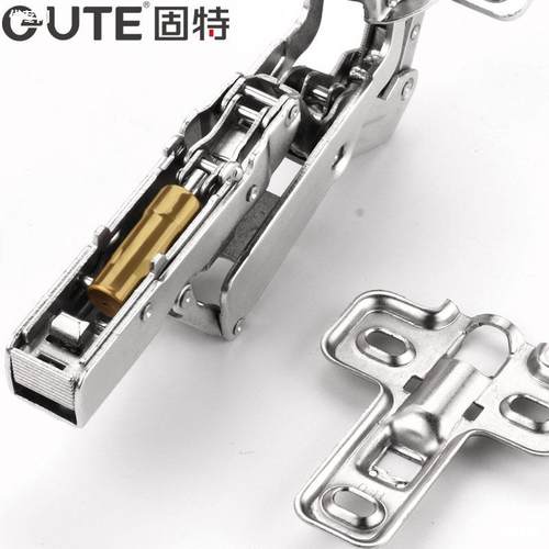 极速固特铰链180m度175大角度整体橱柜门中弯大弯阻尼液压缓冲转