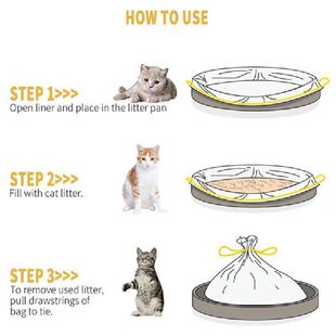 Lriners Jumbo 极速Cat Box Count Durable Litter Extra