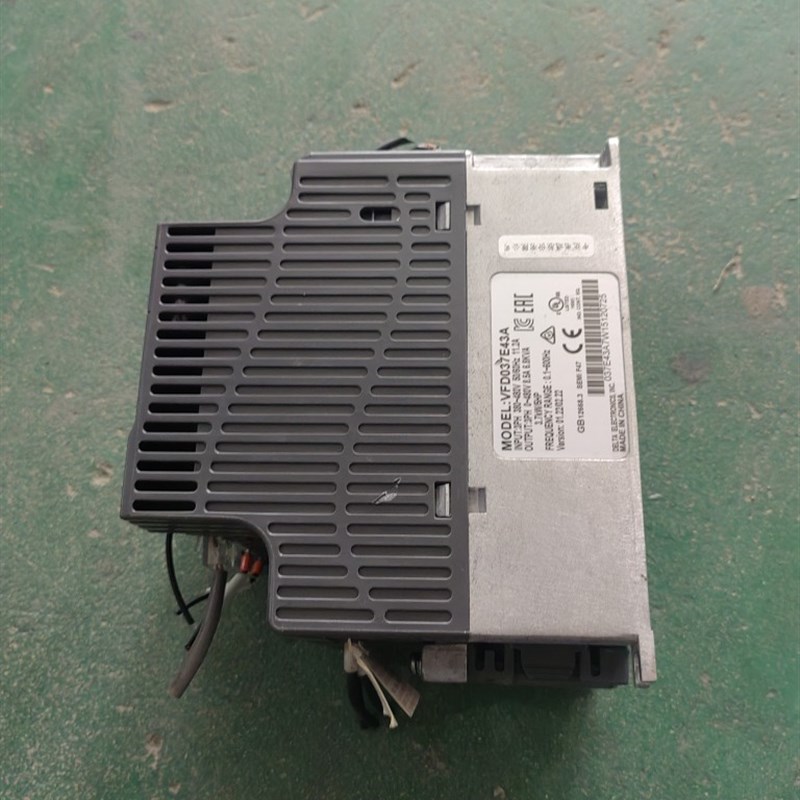 极速台达变频器VFDk-E系列VFD037E43A 380v 3.7KW原装拆机少面盖