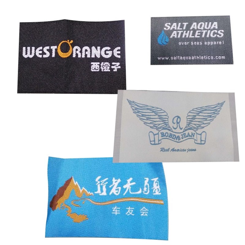 极速新品服装领标织唛k订制洗水B唛尺码唛免费设计丝带织边带快速