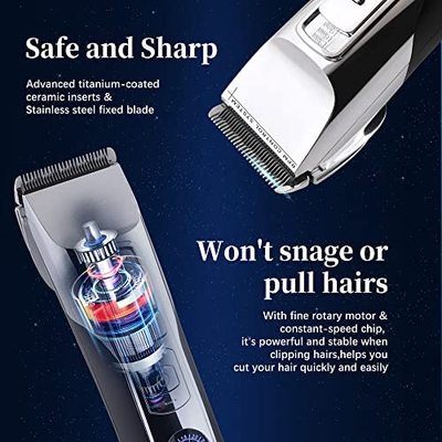 极速VAGARY 2022 Modepls Hair Clippers for Men Professional