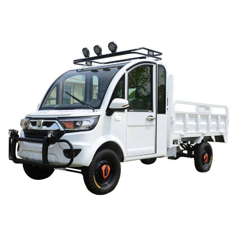 极速新款电动四轮k车货车油电两用新能源拉货车货运电瓶车皮卡车