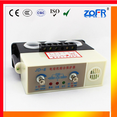 极速三相电动机综合保护器JD-6 380V 断相过Y载保护功能