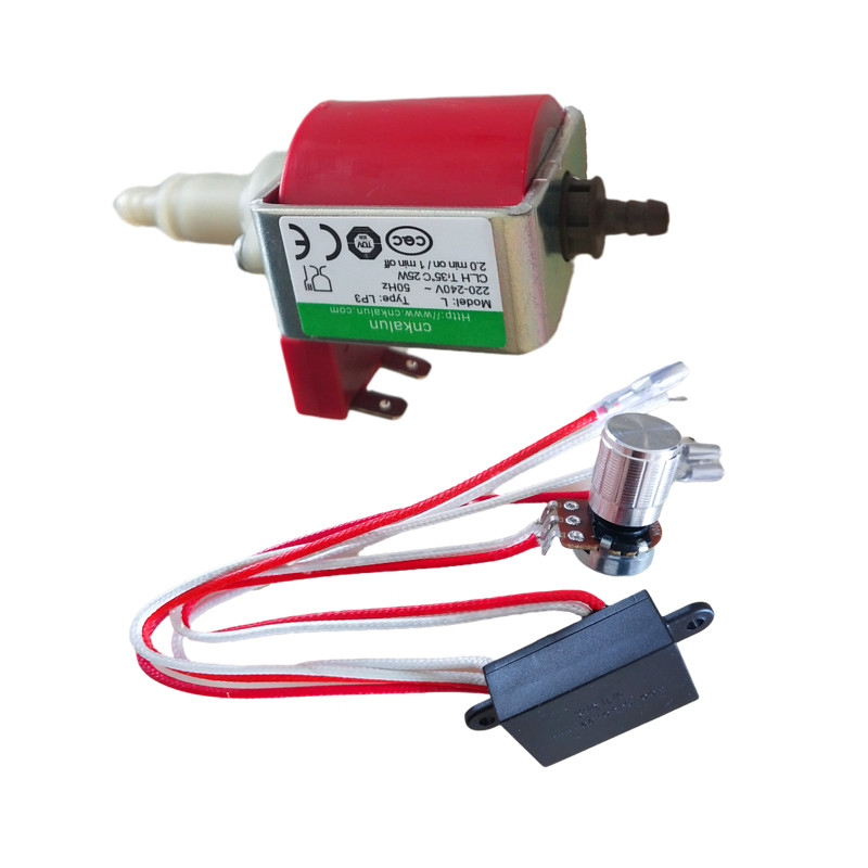 新品电磁泵蒸汽清洗机配件220v2D5瓦家用小Q型自吸式增压水泵调速