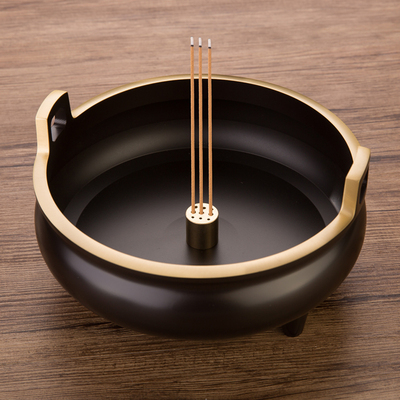 纯铜宣德炉家用供奉复古茶道