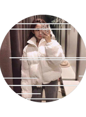 面包灯芯绒棉服学生时尚韩版宽松