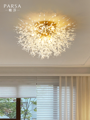 帕夏蒲公英吸顶灯后现代休闲灯豪华氛围卧室客厅创意个性化网红灯