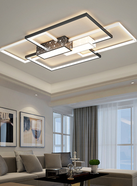 帕莎极简led客厅灯现代简约大气吸顶灯创意个性灯具北欧主卧室灯