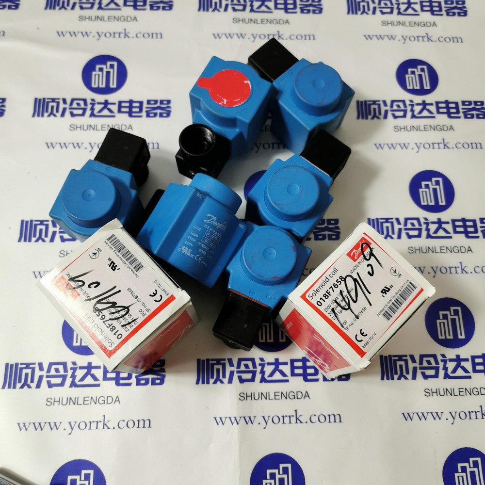 免邮018F7658 实拍丹佛斯电磁阀线圈 110/120V