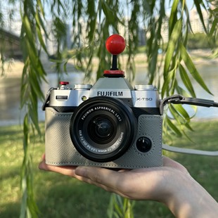 富士XT5真皮保护套XT30二代相机包XT50XS20XM5X100Vi皮套肩带配件