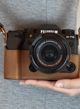 富士X100Vi真皮保护套XT30一二三代相机包XT50XS20XM5XT5皮套肩带