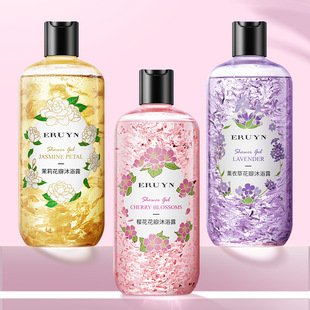 Body Shower Lavender Jasmine Wash Blossom Gel Petals Cherry