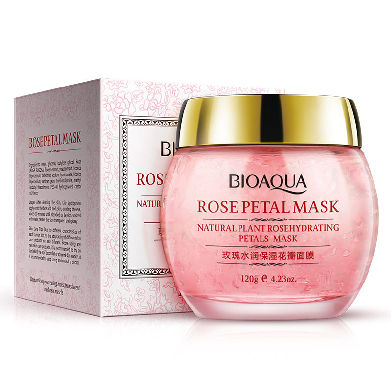 plant rose face mask whitening sleeping facial mask玫瑰面膜