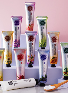 Flower Fruit Fragranc Hand Lotion Nourishing handcream护手霜
