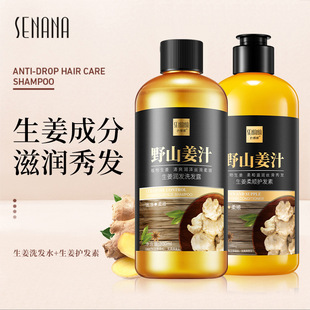 300ml Ginger Hair Shampoo Hair Scalp Treatment生姜滋养洗发水