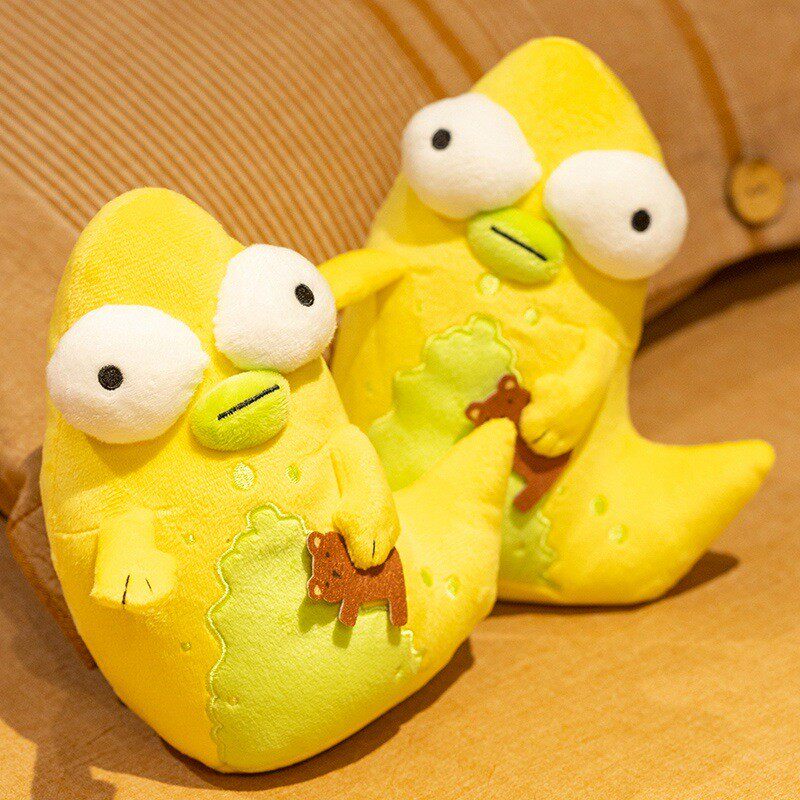 2026卡通外星也难民公仔跨境恶搞外星人玩偶外星怪兽毛绒玩具怪物