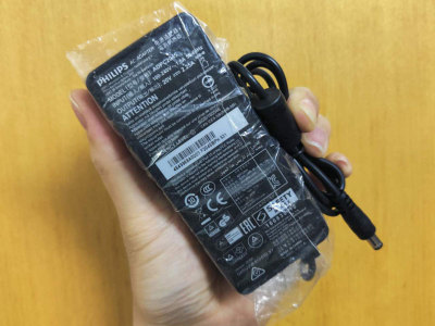全新原装飞利浦278E8Q AG322FCX显示器黑色电源适配20V2.25A充电